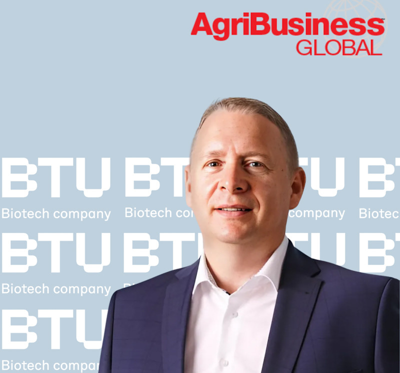 Владислав Болоховський, генеральний директор та співзасновник БТУ, увійшов до топ-20 перспективних лідерів світового агробізнесу від AgriBusiness Global 2025