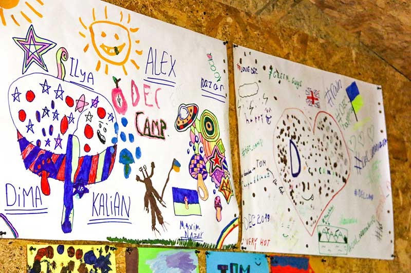 DEC education запустила арт проект в Карпатах