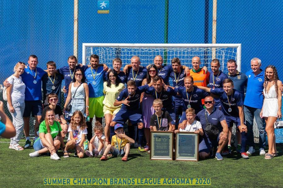 Команда АГРОМАТ (семья Тадай) – серебряный призер турнира SUMMER FOOTBALL Championship 2020